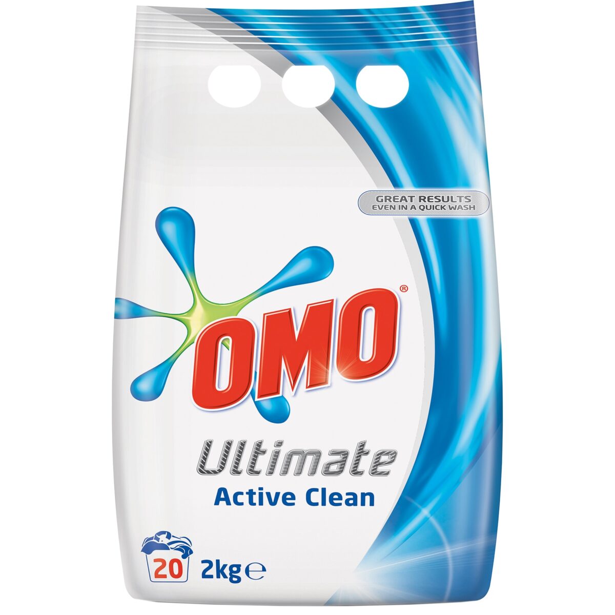 Omo Ultimate Active Clean Detergent automat 2kg - Sacagiu
