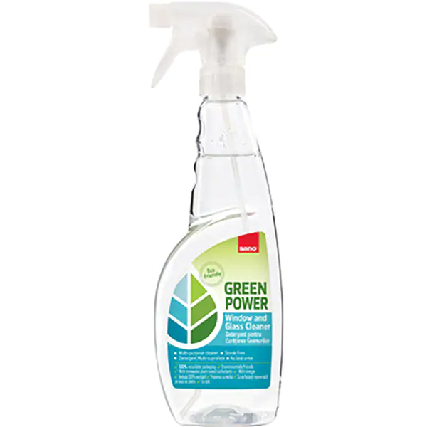 Sano Green Power Detergent pentru curatarea geamurilor - Sacagiu